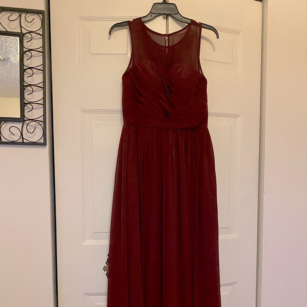Cabernet Azazie Bridemaid dress